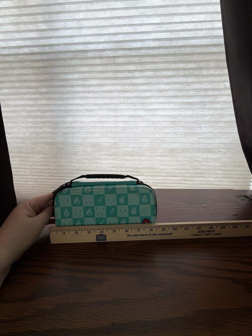 Nintendo Switch Lite Carrying Case Pokémon Checkerboard Turquoise